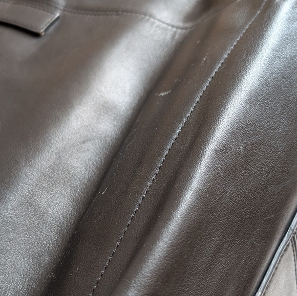 Cole Haan Black Leather Tote Bag In GUC - Picture 11 of 13